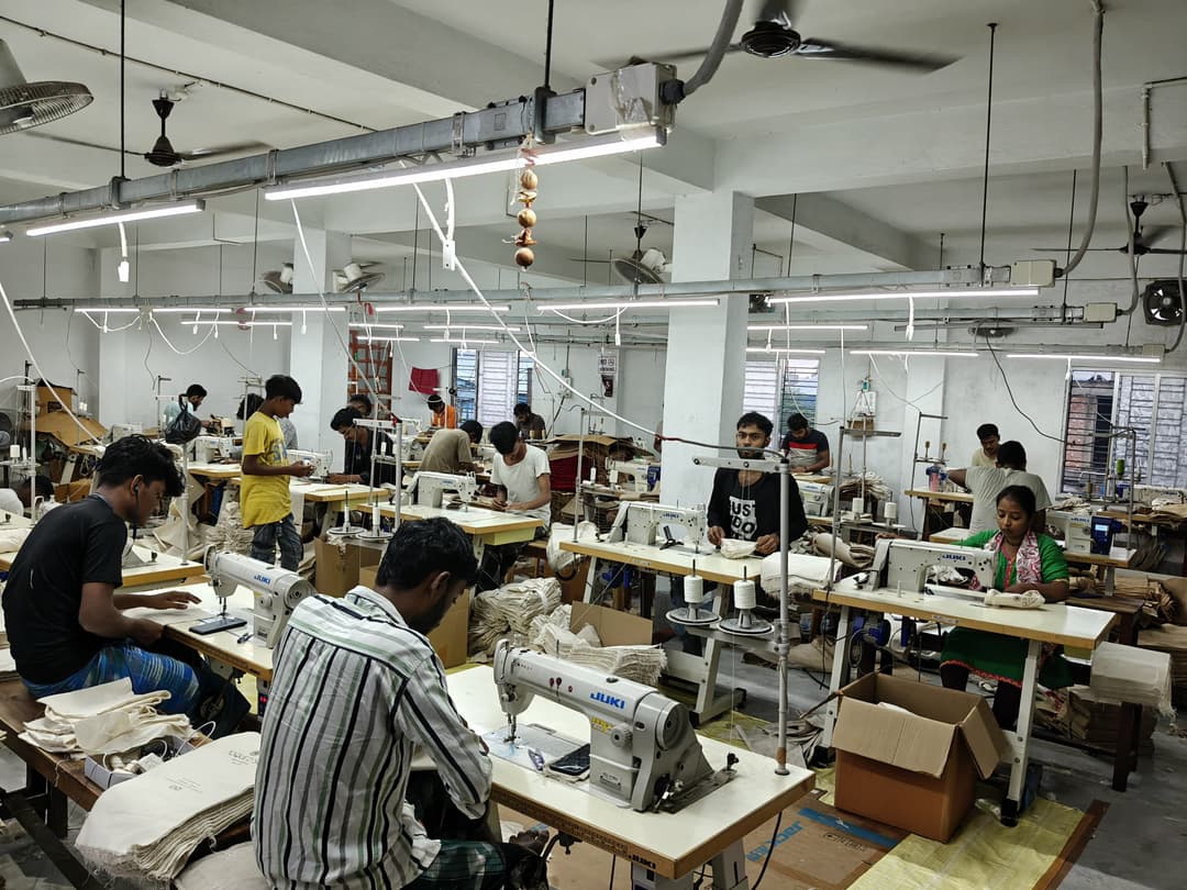 Sustainable bag production
