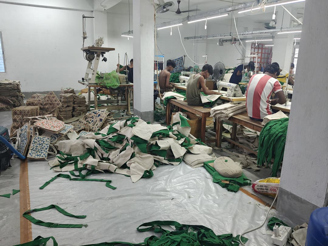 Sustainable bag production